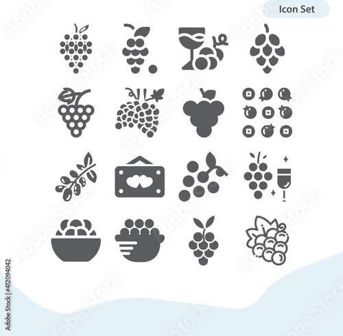 Simple set of marital related filled icons.