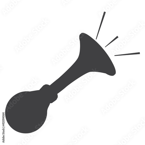 Klaxon vector icon