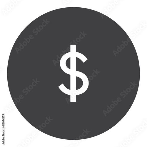 Dollar vector icon