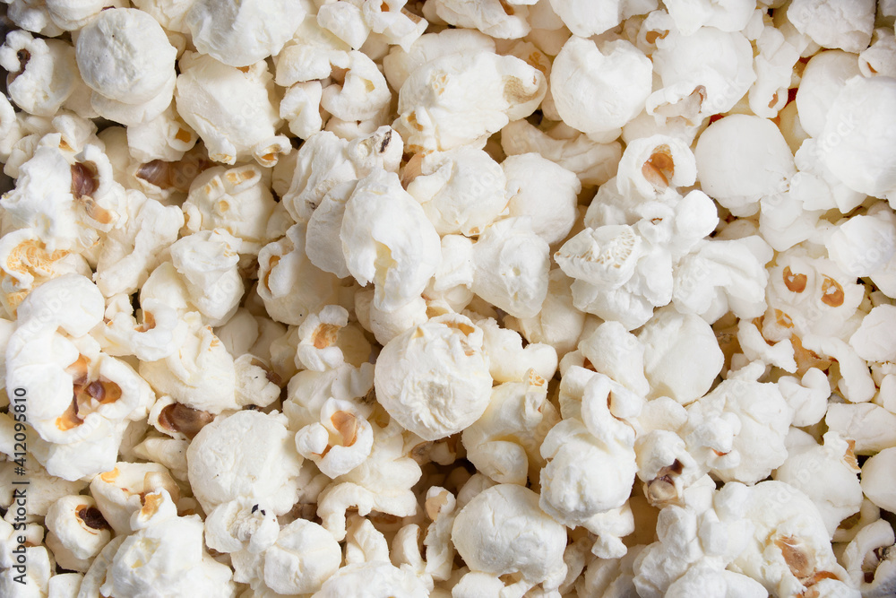 Popcorn as a background Popcorn as a background
