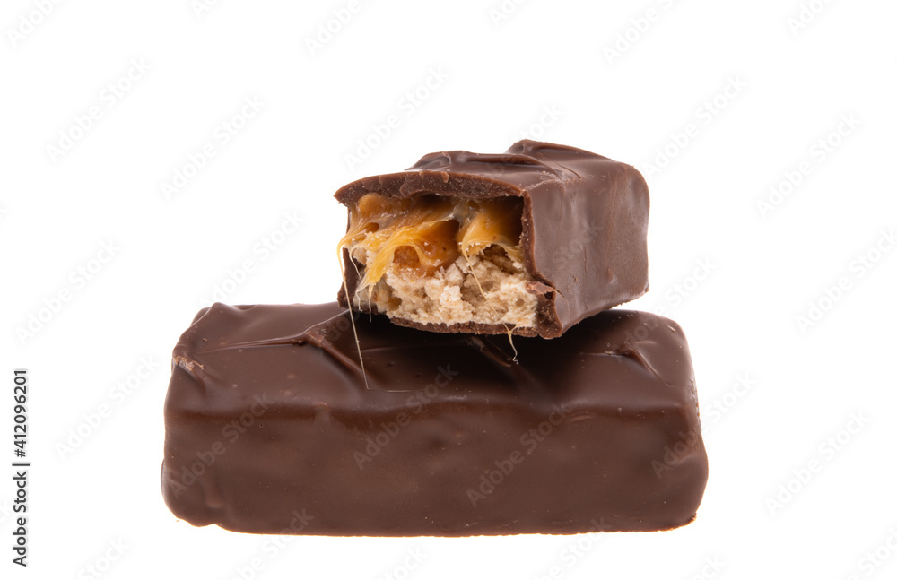 chocolate bar with nuts isolated chocolate bar with nuts isolated