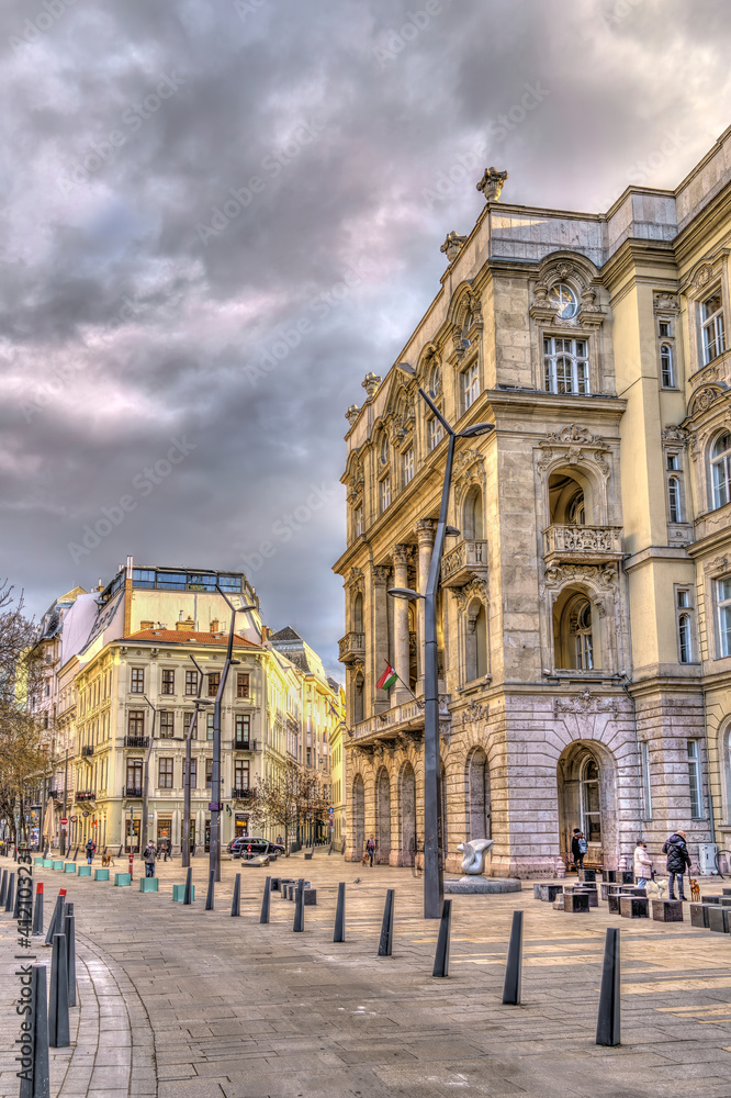 Budapest Landmarks, HDR Image