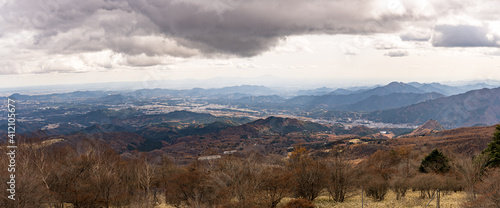 霧降高原 キスゲ平園地からの眺望 栃木県日光市