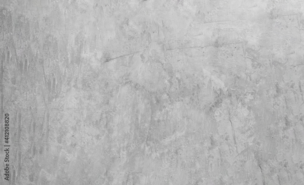 Fototapeta premium Old wall texture cement dirty gray with black background abstract grey and silver color design are light with white background.
