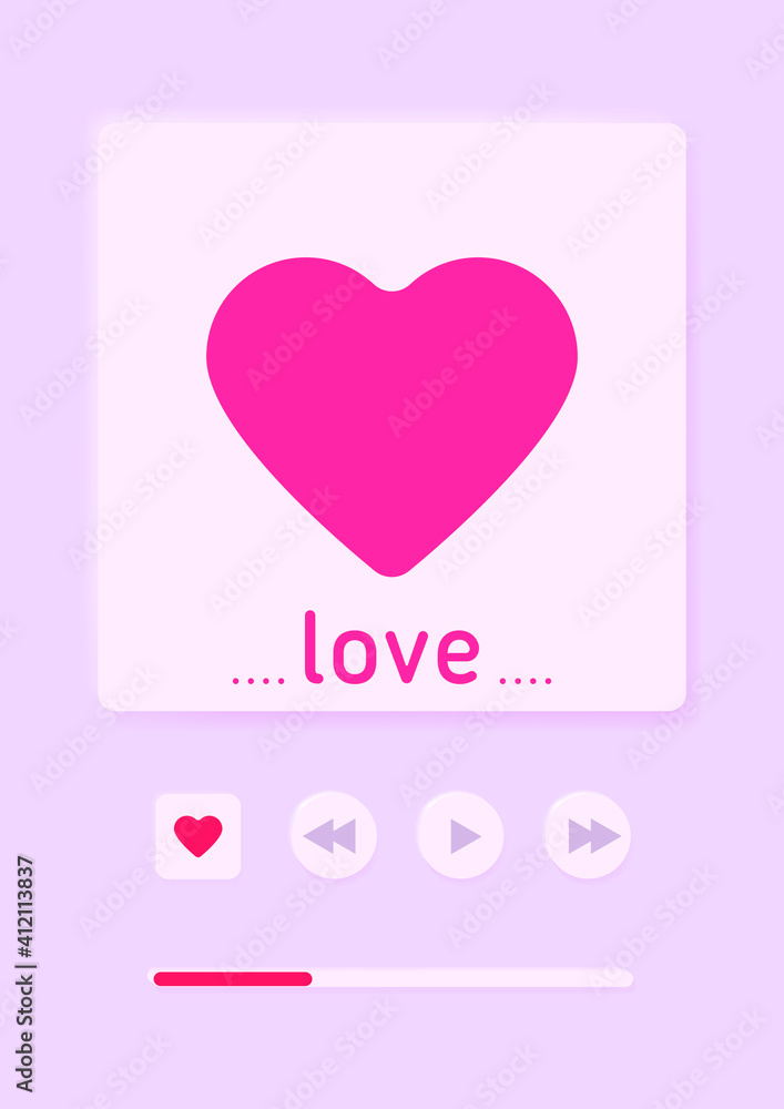 Valentine's day greeting card template. Happy Valentine's day, Love you text. Holiday concept. Vector illustration for design with copy space. Valentine's day greeting card template. Happy Valentine's day, Love you text. Holiday concept. Vector illustration for design with copy space.