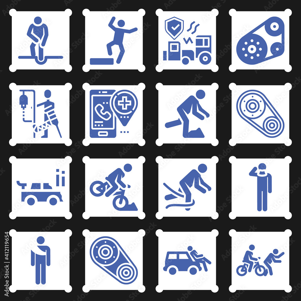 16 pack of coincidence filled web icons set 16 pack of coincidence filled web icons set