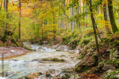 Autumn emotions in the Val d'Arzino. Magical Friuli.