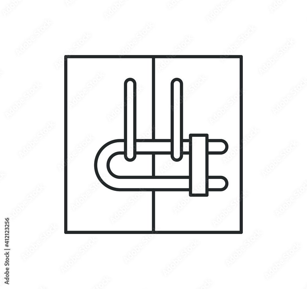 line icon, Childproofing, Sliding Cabinet Locks Child Safety line icon, Childproofing, Sliding Cabinet Locks Child Safety