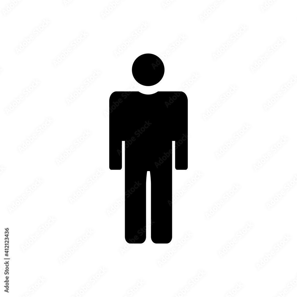 Toilet Men And Woman Sign Flat Icon Design Vector Template Illustration Toilet Men And Woman Sign Flat Icon Design Vector Template Illustration