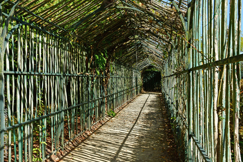 Versailles; France - october 14 2018 : Petit Trianon park in the Marie Antoinette estate photo