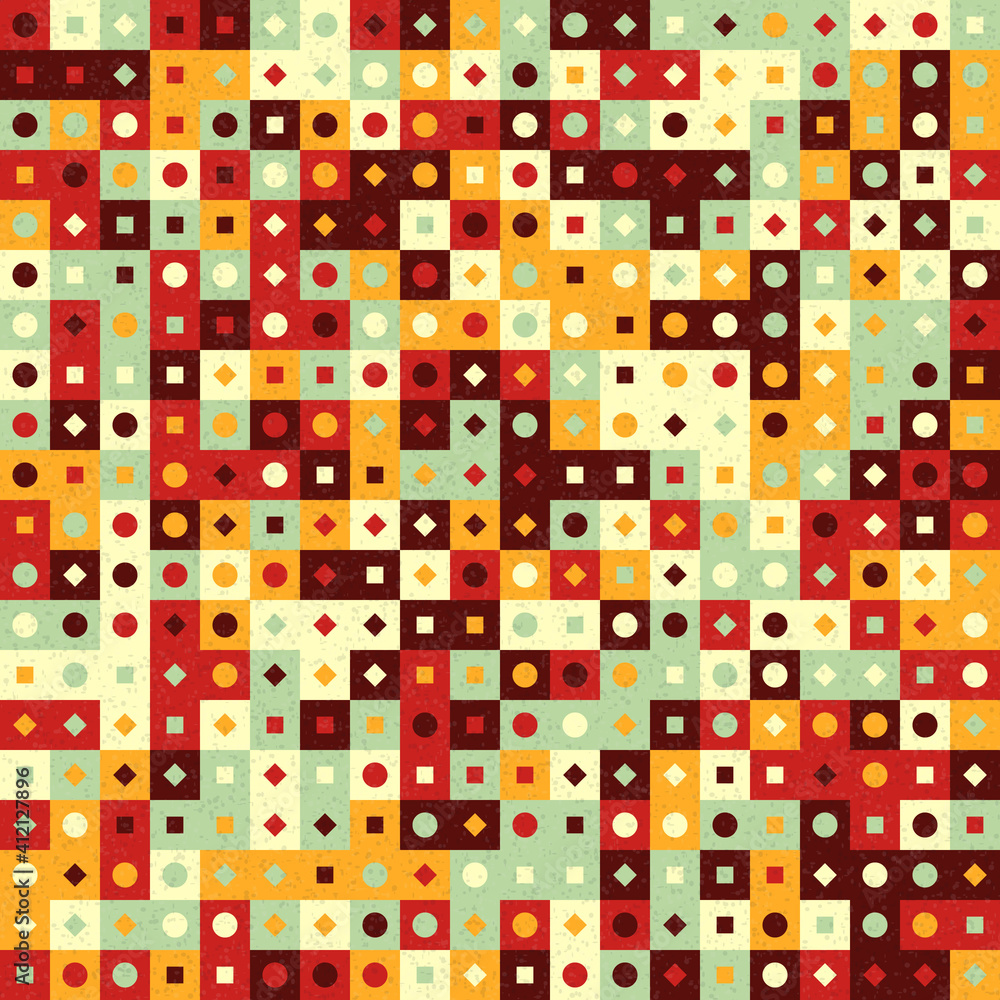 Abstract Geometric Pattern generative computational art illustration Abstract Geometric Pattern generative computational art illustration