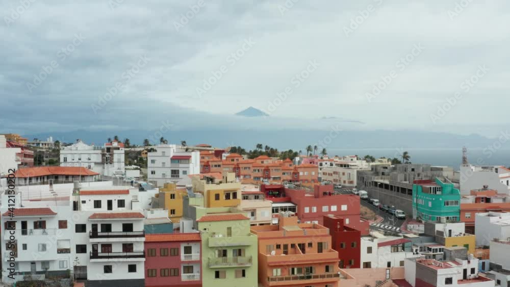 Aeiral view of San Sebastián de La Gomera, Spain Aeiral view of San Sebastián de La Gomera, Spain