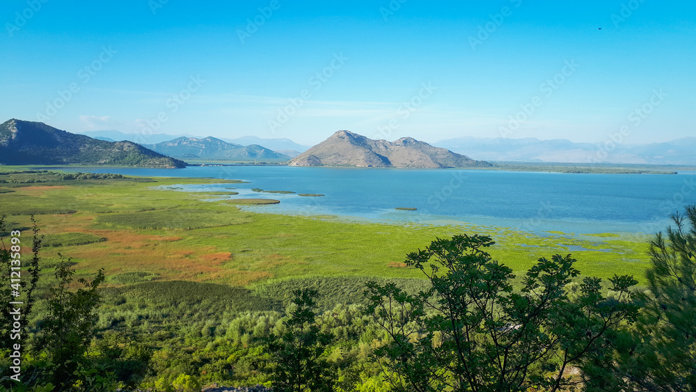 Beautiful, green bay at Skadar lake, Montenegro
Beautiful, green bay at Skadar lake, Montenegro