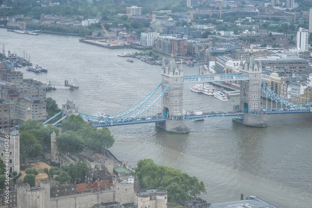 view of the tower bridge 
