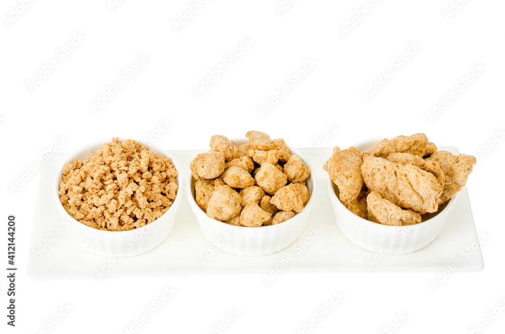 Soy products - an analogue of meat for vegetarian food. Soy products - an analogue of meat for vegetarian food.