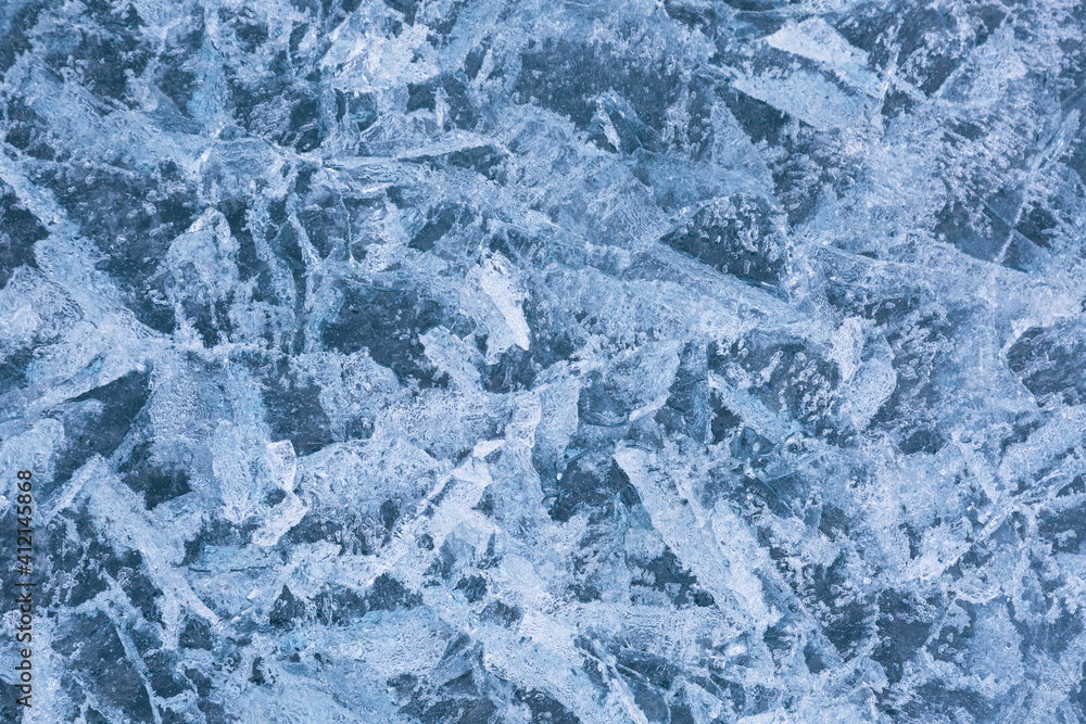 structure of ice on Lake Baikal. Background for design structure of ice on Lake Baikal. Background for design