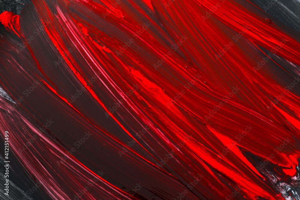 abstract red and black paintbrush lines abstract red and black paintbrush lines
