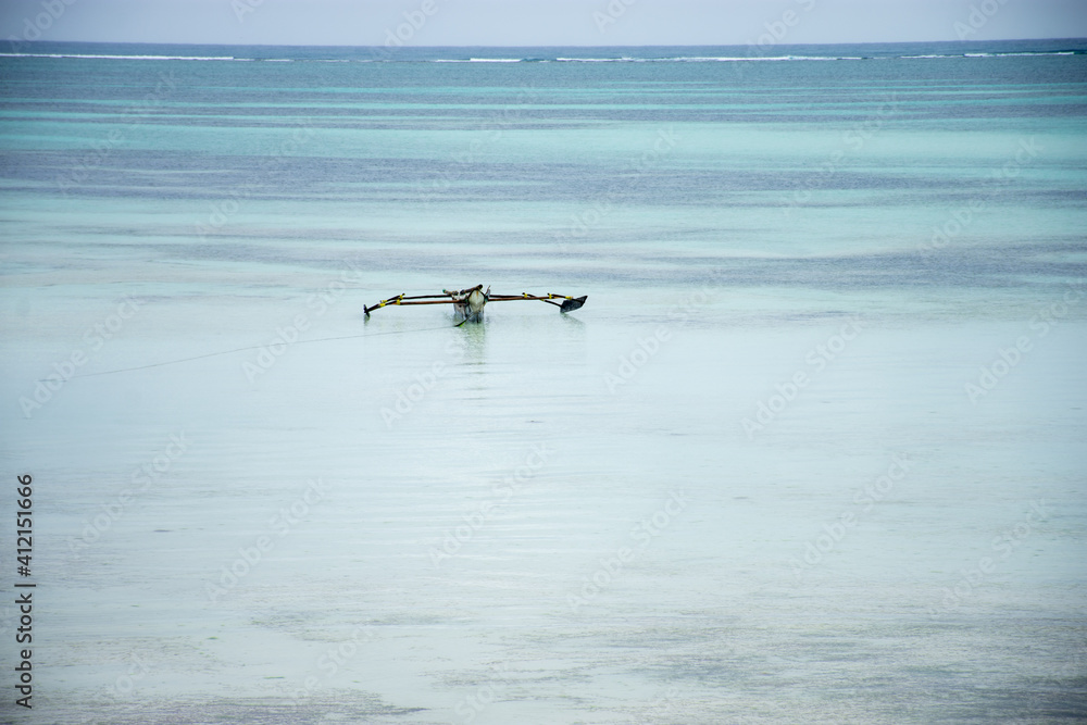 Fototapeta premium boat ocean