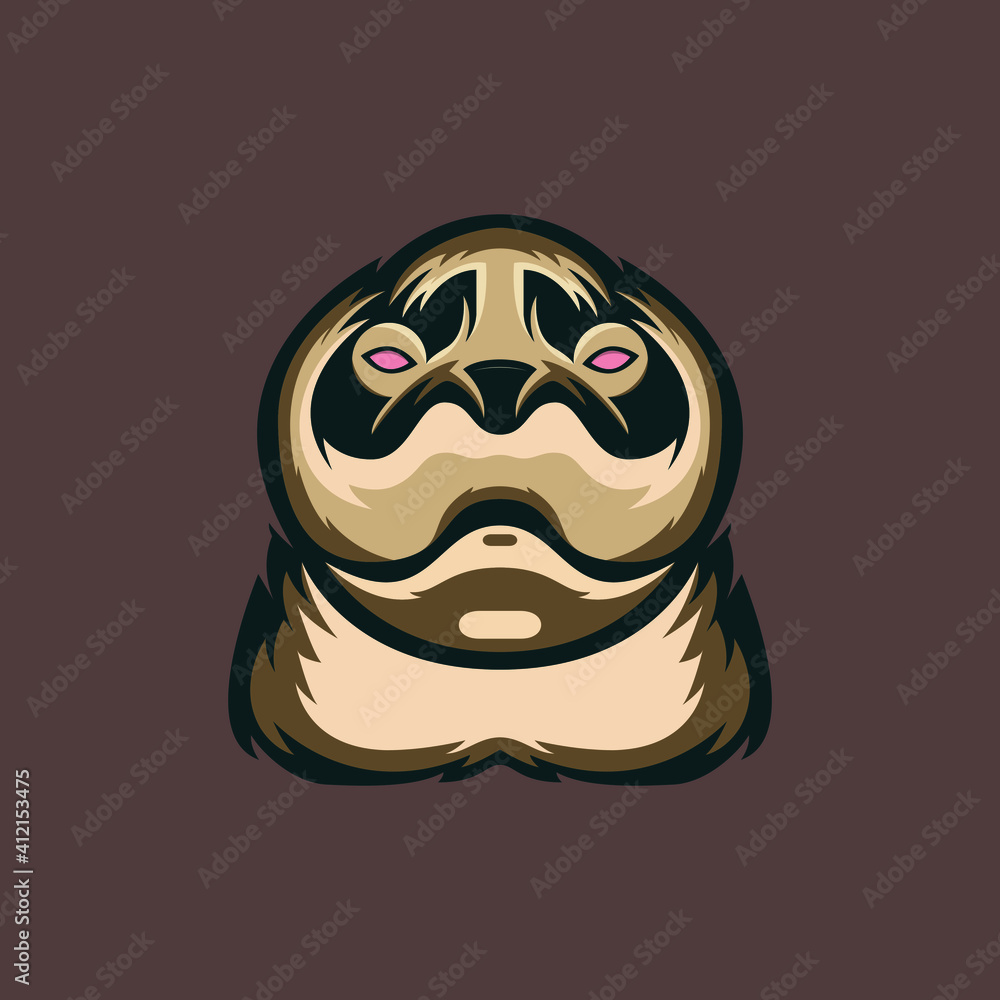 vector logo illustration of a seal animal vector logo illustration of a seal animal