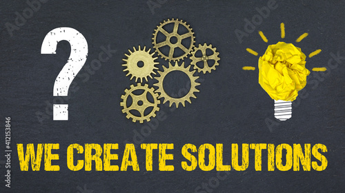 We create solutions