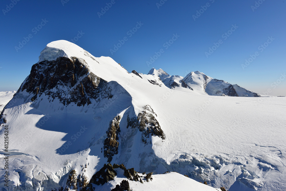 Breithorn au dessus de Zermatt novembre 2020