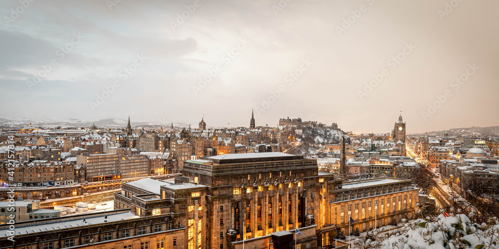 Edinburgh Snow