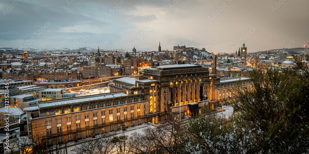 Edinburgh Snow