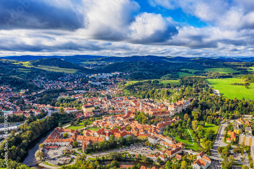 View on   esk   Krumlov 