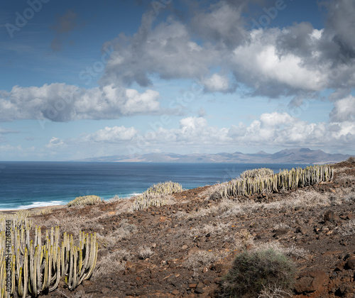 Jand  a Peninsula at Fuerteventura      Canary Islands  Spain