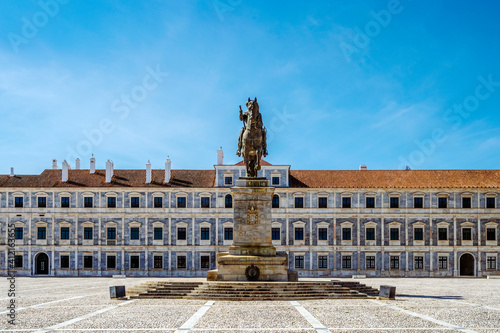 Obraz na płótnie Historic Ducal Palace of Vila Vicosa, Portugal w salonie