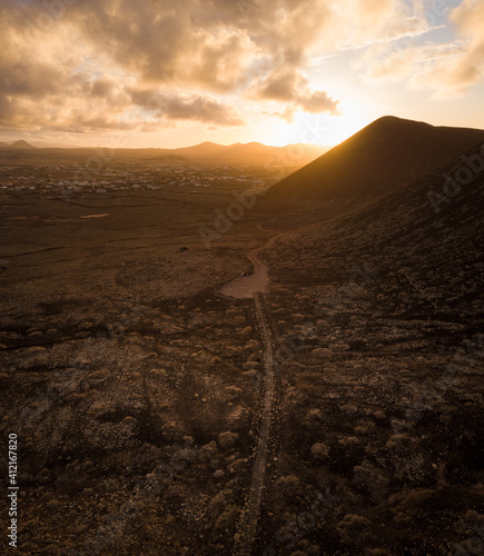 Vulcano Calderón Hondo at Fuerteventura – Canary Islands, Spain