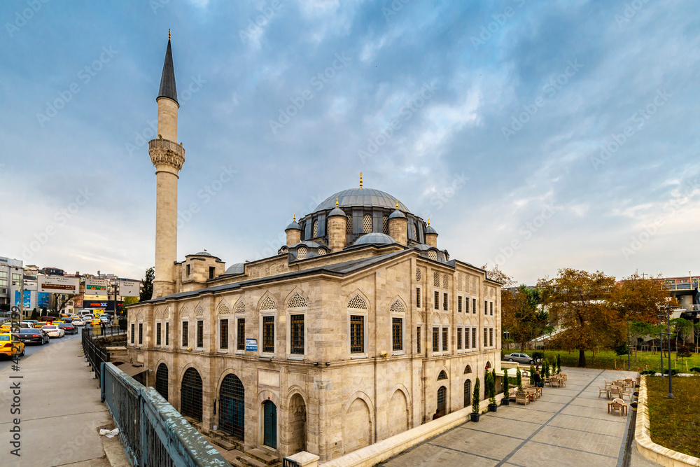 Sokullu Mehmet Pasa Mosque view near Golden Horn in Istanbul.