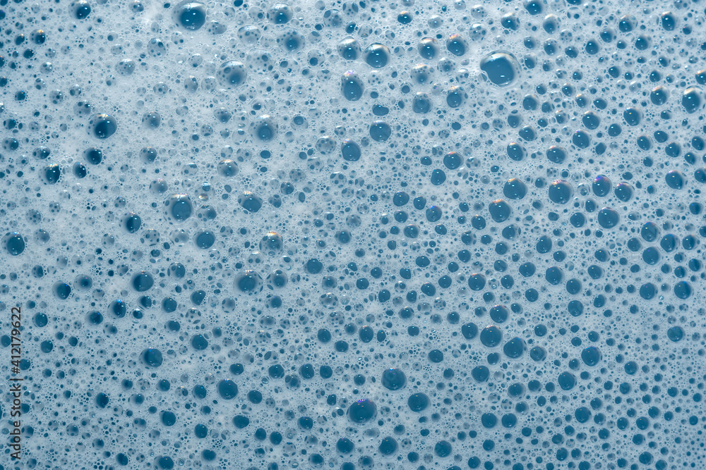 blue texture Schaum im Wasser blue texture Schaum im Wasser