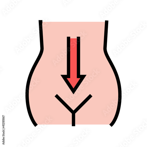 digestion system color icon vector. digestion system sign. isolated symbol illustration