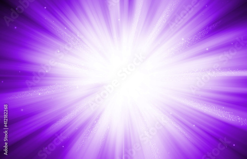 Purple and Pink sparkle rays glitter lights with bokeh elegant show on stage abstract background. Dust sparks background.