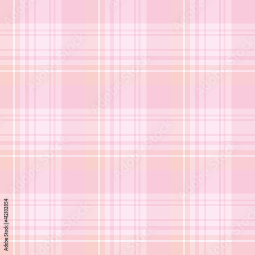 Seamless pattern in pink colors for plaid, fabric, textile, clothes, tablecloth and other things. Vector image.