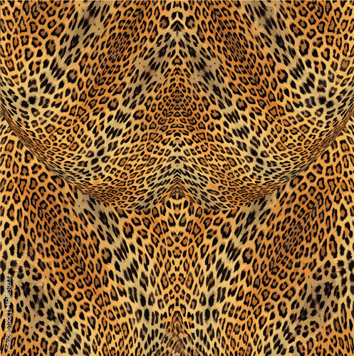 leopard skin pattern