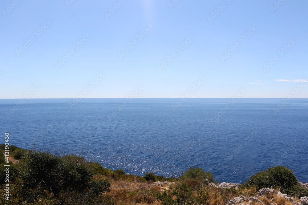 Picturesque Mediterranean landscape on island Lastovo, Croatia.