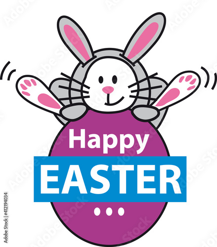 HAPPY EASTER - JOYEUSES PAQUES V2