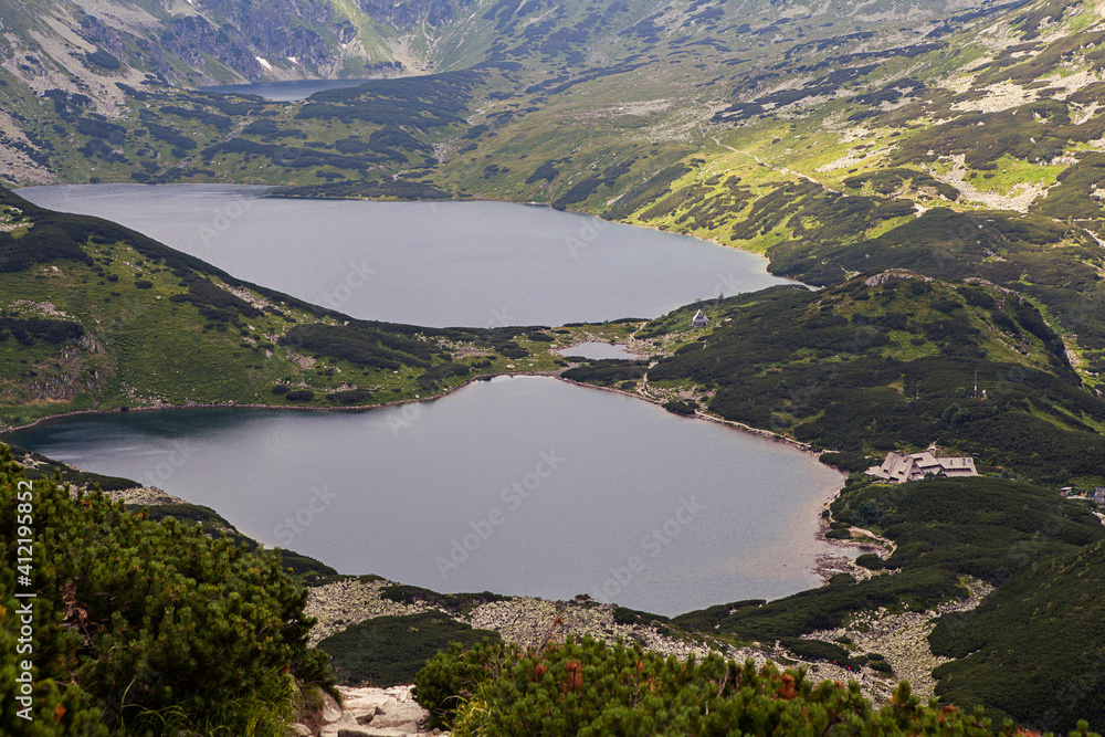 Fototapeta premium Valley of Five Ponds in the Tatra National Park