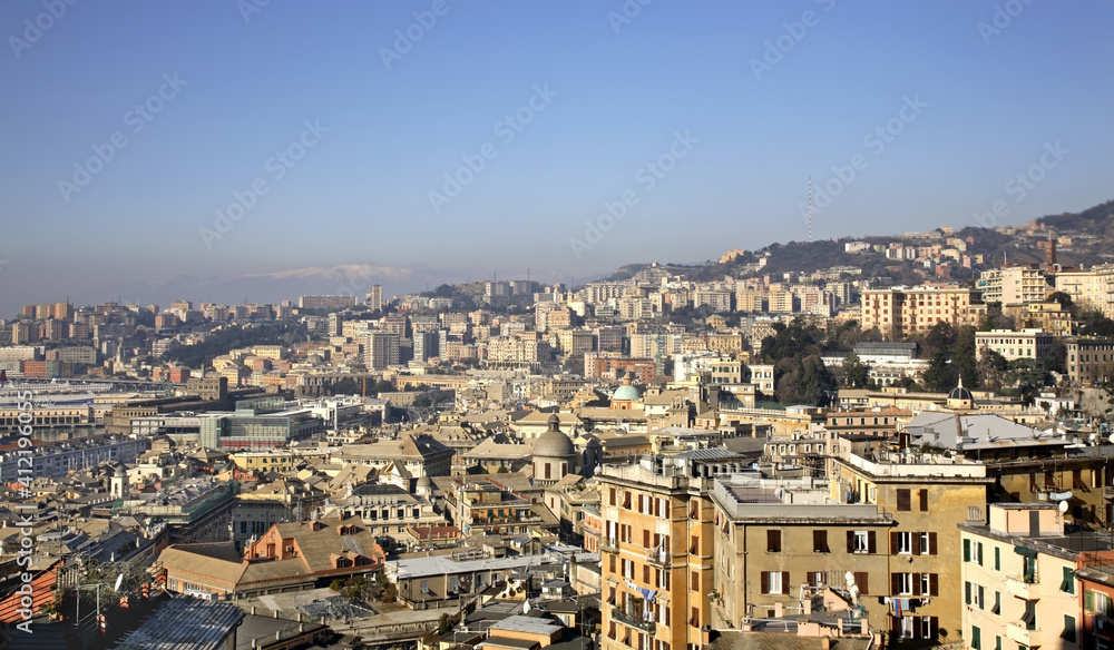 View of Genoa. Italy