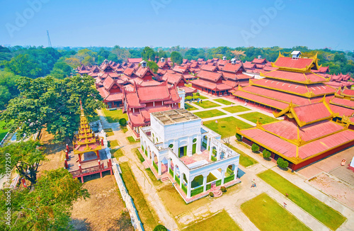 The Fountain Apartments in Mandalay Palace, Myanmar photo