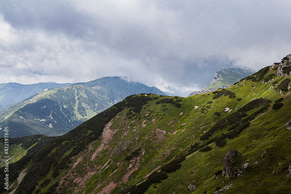 Fototapeta premium Tatra National Park on the Polish-Slovak border