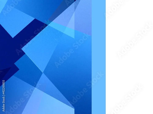 abstract blue 3d geometric background web template banner poster flyer design creative corporate branding image
