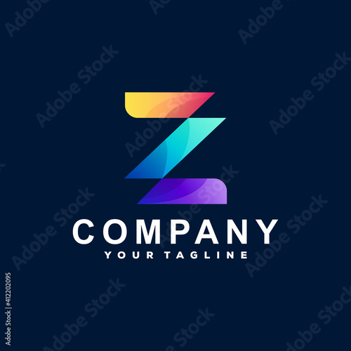 letter z gradient logo design Free Download letter z gradient logo design - GFXLoad