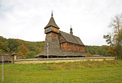 Old church in Sanok. Subcarpathian voivodeship. Poland