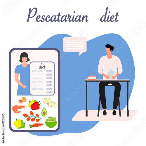 People Online Pescatarian Diet Vegetarian Healthy