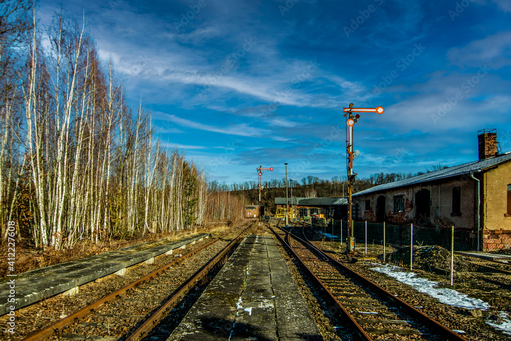 Fototapeta premium Lost Place Eisenbahn