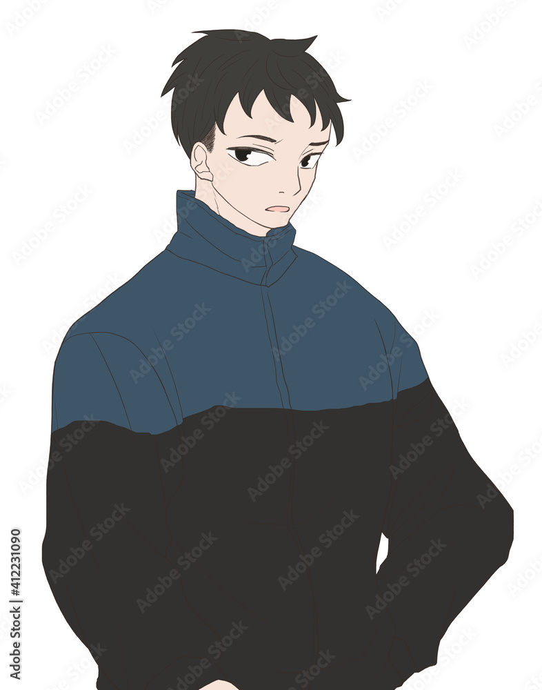 ジャージ 男性 戸惑う ジャージ 男性 戸惑う