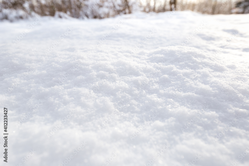 Snow texture. Winter background of snow and frost with free space for your decoration Snow texture. Winter background of snow and frost with free space for your decoration